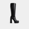 Albie-wc Knee-high boot, Wide Calf