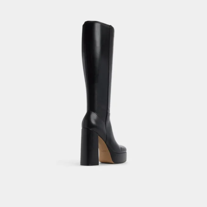 Albie-wc Knee-high boot, Wide Calf