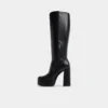 Albie-wc Knee-high boot, Wide Calf