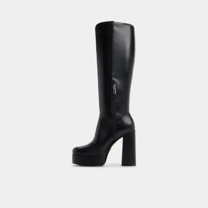 Albie-wc Knee-high boot, Wide Calf