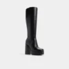 Albie-wc Knee-high boot, Wide Calf