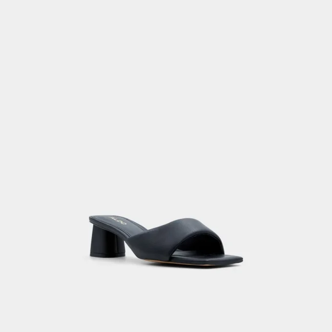 Aneka Heeled mule, Block heel
