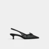 Azaro Slingback heel, Kitten heel Azaro Slingback heel, Kitten heel