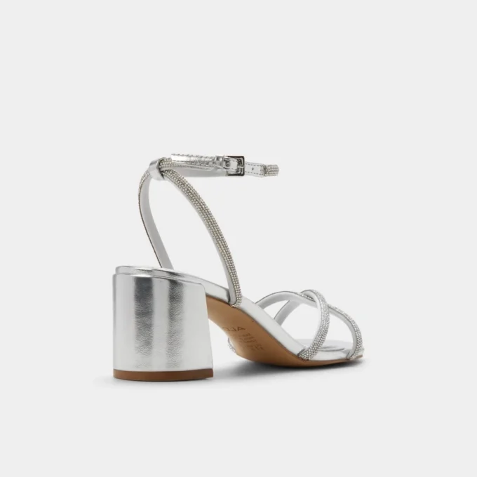 Boucliette Strappy heeled sandal, Block heel