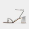 Boucliette Strappy heeled sandal, Block heel