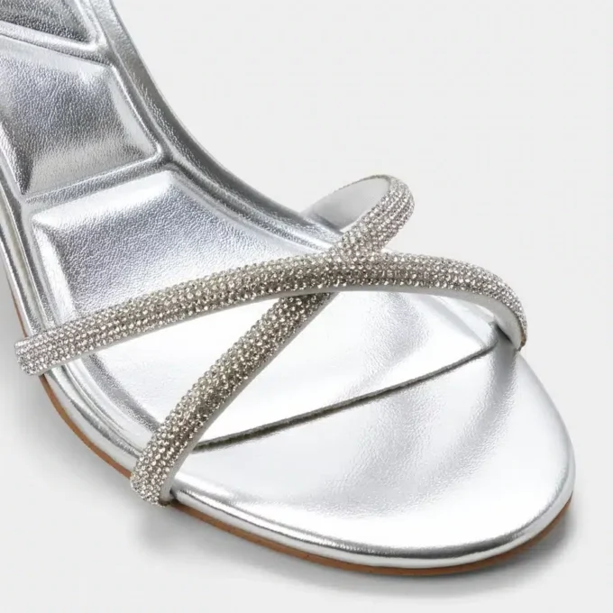 Boucliette Strappy heeled sandal, Block heel