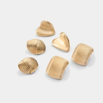 Buttons Button earrings