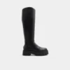 Carelden Knee-high boot, Lug sole