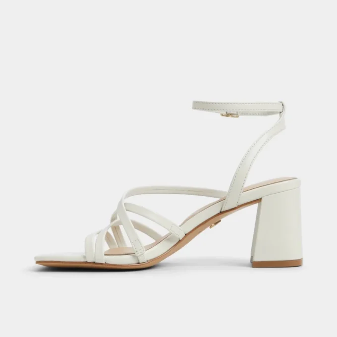 Esther Strappy heeled sandal, Block heel