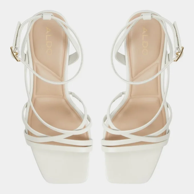 Esther Strappy heeled sandal, Block heel