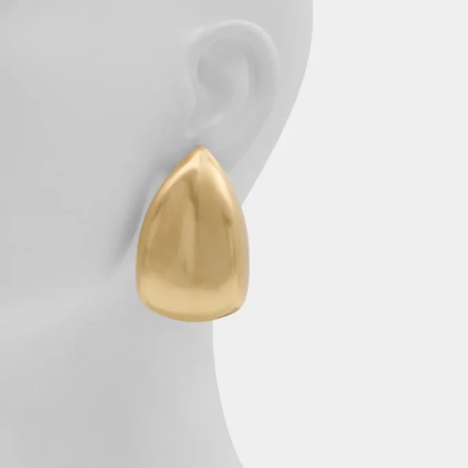 Gollden Statement earrings