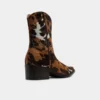 Guthrie Western boot, Block heel