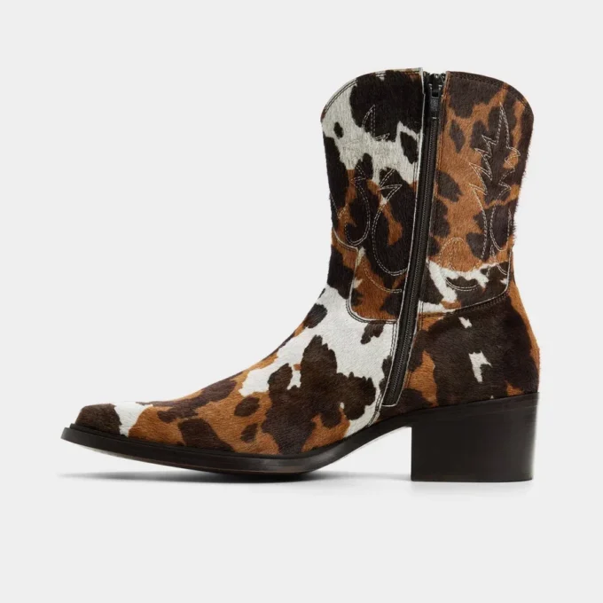 Guthrie Western boot, Block heel