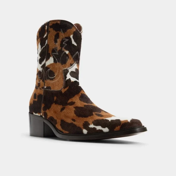 Guthrie Western boot, Block heel