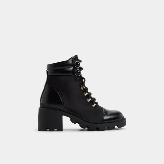 Mariettia Lace-up boot, Lug sole Mariettia Lace-up boot, Lug sole