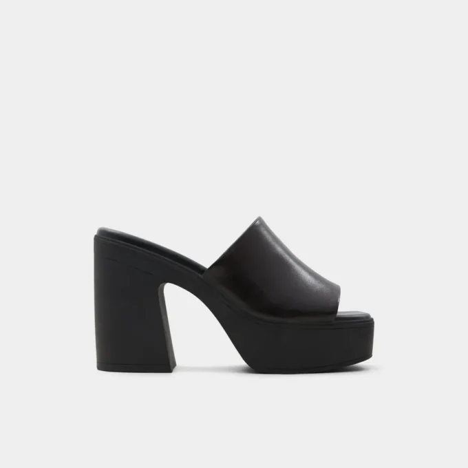 Maysee Heeled mule, Platform Maysee Heeled mule, Platform