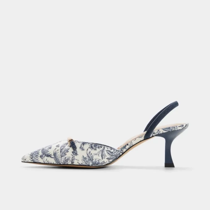Nailah Slingback heel, Kitten heel Nailah Slingback heel, Kitten heel