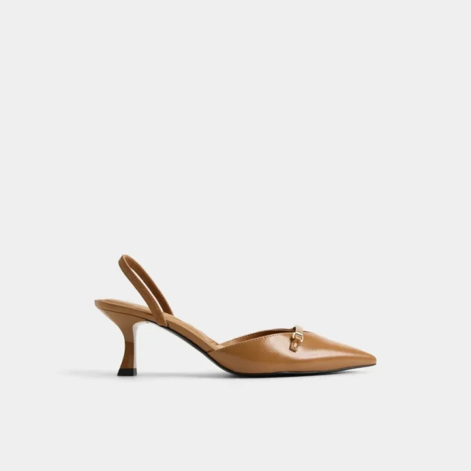 Nailah Slingback kitten heel, Kitten heel