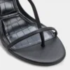 Nallia Strappy thong sandal, Stiletto heel