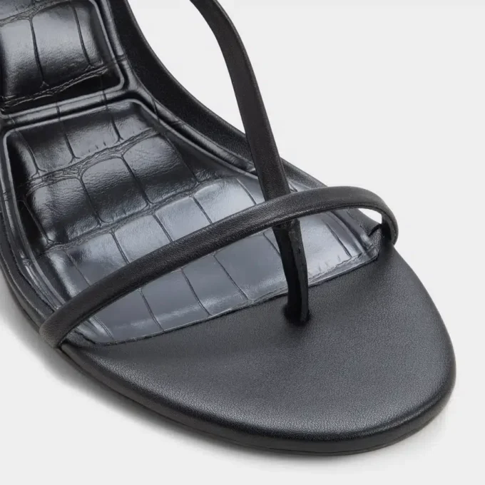 Nallia Strappy thong sandal, Stiletto heel