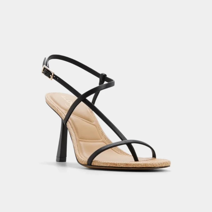 Nallia Strappy thong sandal, Stiletto heel