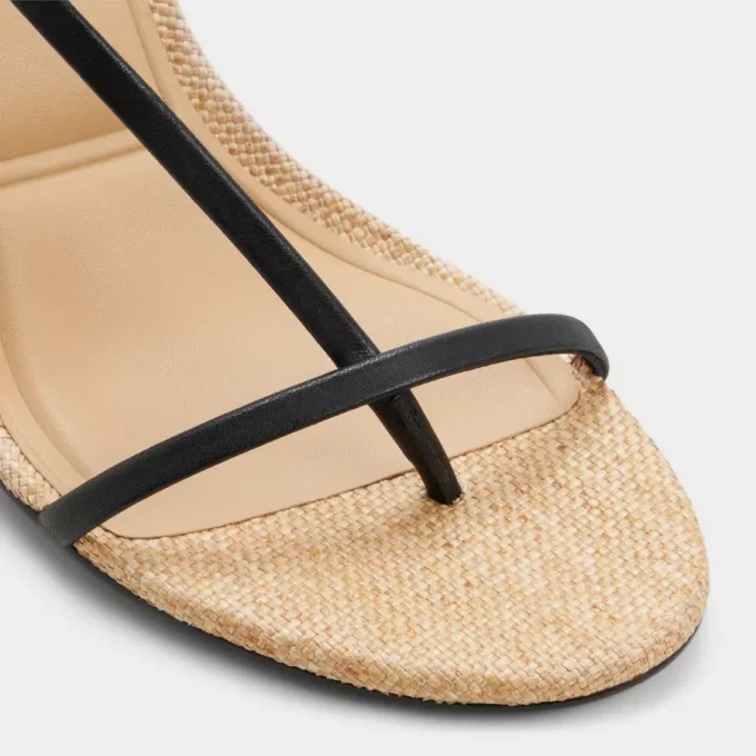 Nallia Strappy thong sandal, Stiletto heel