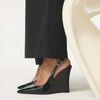Stessywedge Slingback wedge heel