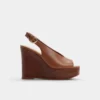 Tatianah Slingback heeled sandal, Wedge heel