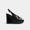 Tatianah Slingback heeled sandal, Wedge heel