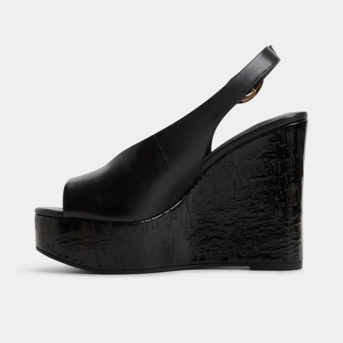 Tatianah Slingback heeled sandal, Wedge heel